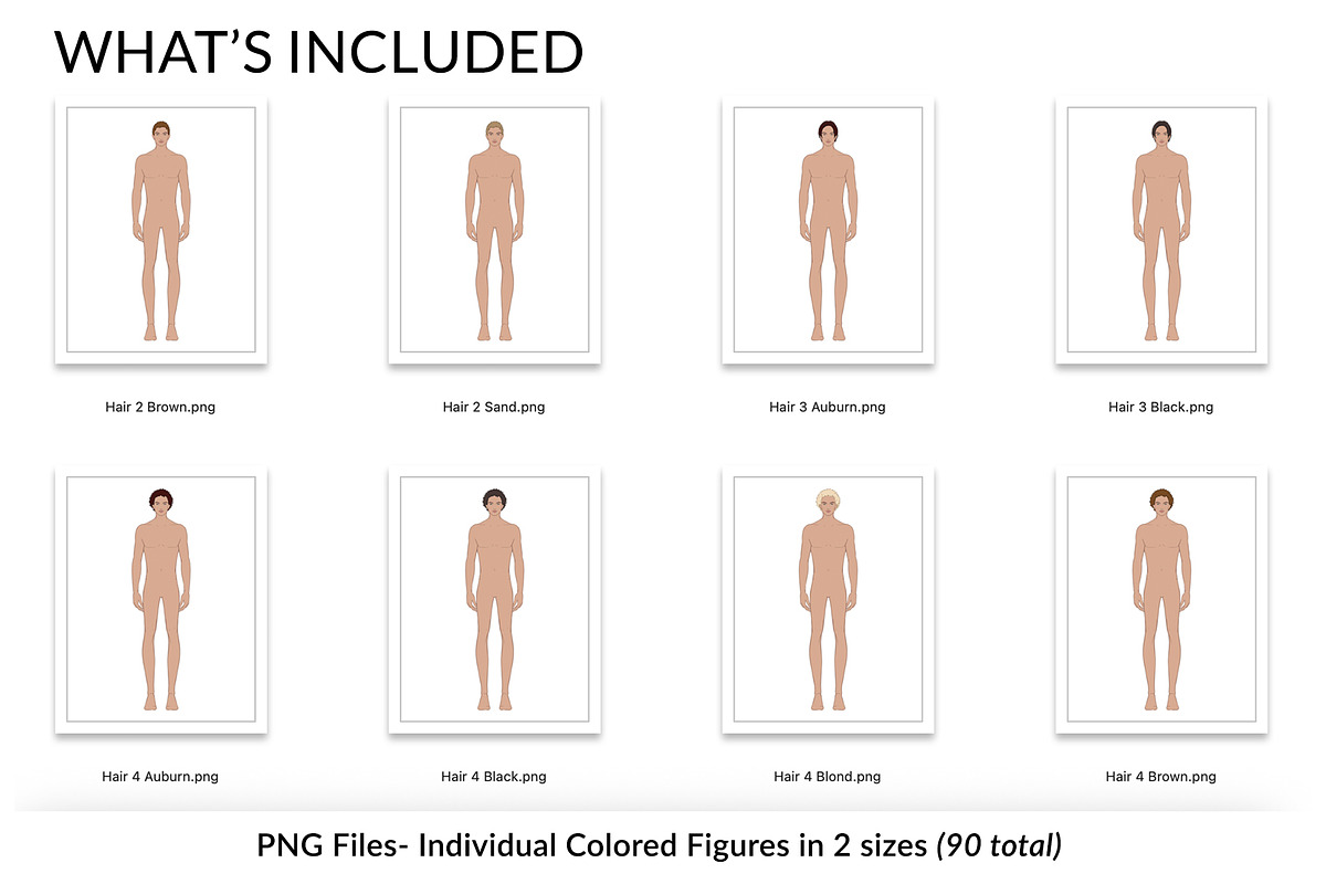 Male Colored Figures, a Person Illustration by Art by Lin (Photo 4 of 6)