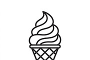 41 Outline Ice Cream Shop Icons, an Outline Icon by adenpinkstore (Thumbnail 10 of 19)