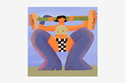 Modern Femme. Illustration., a Person Illustration by Oliana Moroz (Thumbnail 7 of 20)