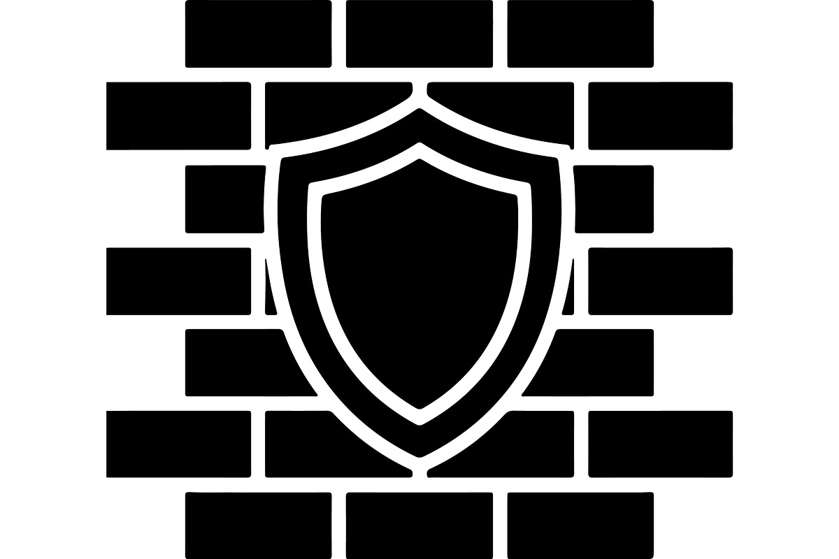 firewall security icons, a Technology Illustration by abu67222 (Photo 6 of 13)