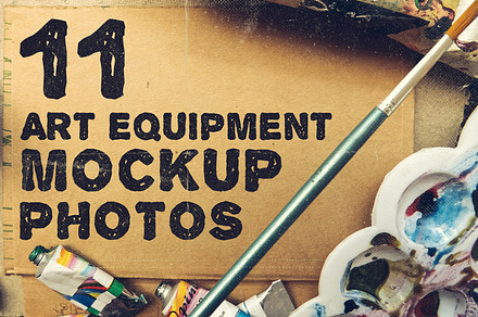 Art Equipment Mockup