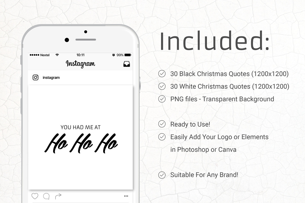 Christmas Edition - Quote Package, a Social Media Template by Annemiek van Luinen (Photo 2 of 6)