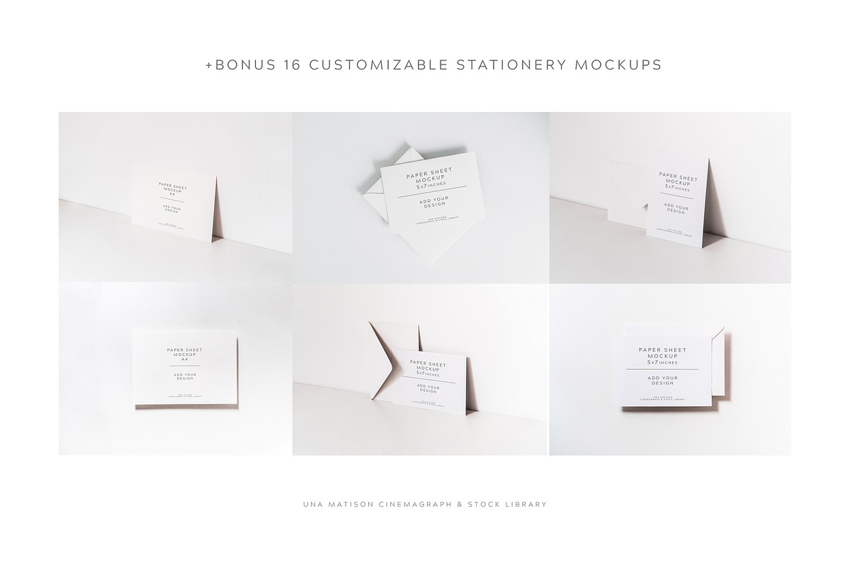 Animated shadows overlays+Bonus, a Product Mockup by Una Matison (Photo 5 of 6)