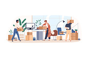 People moving to new home or office, a Person Illustration by Good Studio (Thumbnail 4 of 8)