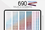 690 Titles and Numbers, an Illustration by Type Maven (Thumbnail 1 of 8)