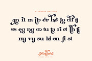 Matheo, a Serif Font by Burntilldead (Thumbnail 13 of 15)