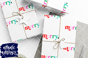 Seamless colorful merry pattern PNG, a Seasonal Illustration by Atlantic Artistry (Thumbnail 3 of 3)