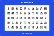 50 University icons, an Outline Icon by Wencory (Thumbnail 1 of 2)