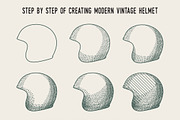 Modern Vintage Cross Hatch Brush, a Brush Add-On by MuSan (Thumbnail 4 of 5)