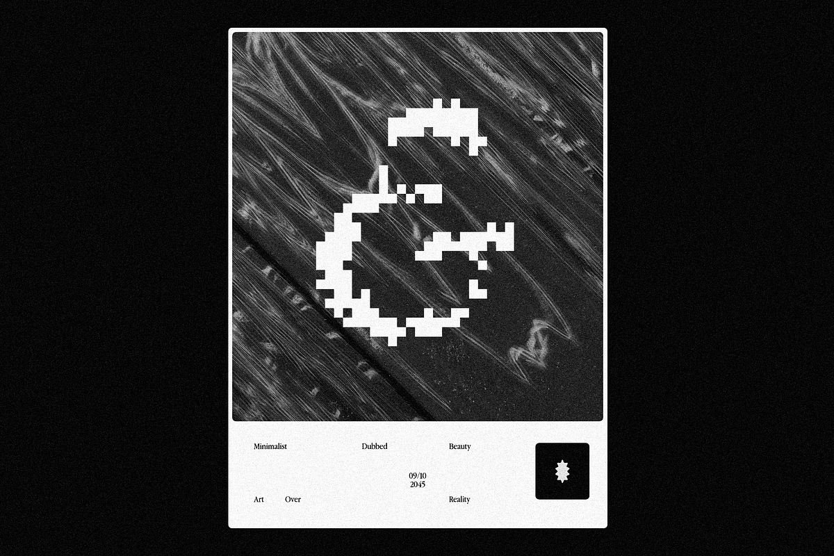 fffffff Pixel Serif Font, a Serif Font by Nomad Visuals (Photo 2 of 6)
