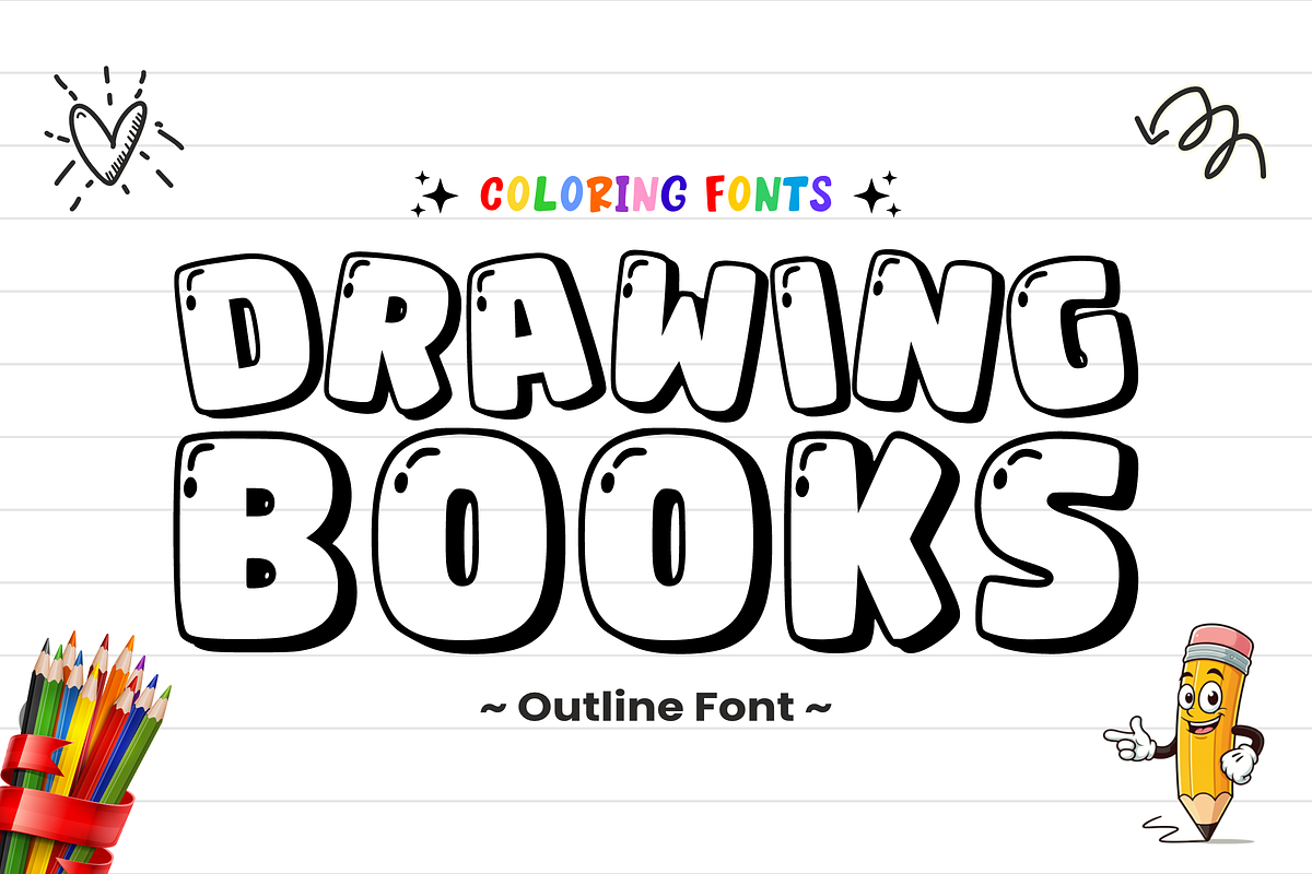 Double Bubble – Playful Bubble, a Sans Serif Font by KiddoGlyphs Studio (Photo 2 of 4)