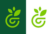 Green Leaf Letter G Garden Eco Logo, a Branding & Logo Template by Signatoro (Thumbnail 2 of 3)