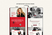 Bold Red Showit Template for Coaches, a Websites & App Template by Row Creative (Thumbnail 7 of 10)