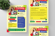 Playful Digital Marketing CV Resume, a Resume Template by Annora Studio (Thumbnail 4 of 6)