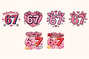 Valentine 67 PNG Bundle, an Object Graphic by MIRoots Design Studio (Thumbnail 3 of 5)