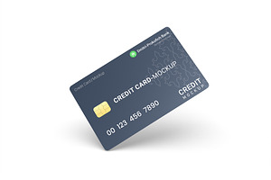 Credit Card Mockup, a Product Mockup by graphypix