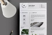Bellatrix Resume Template, a Resume Template by Nina Shaw (Thumbnail 3 of 7)
