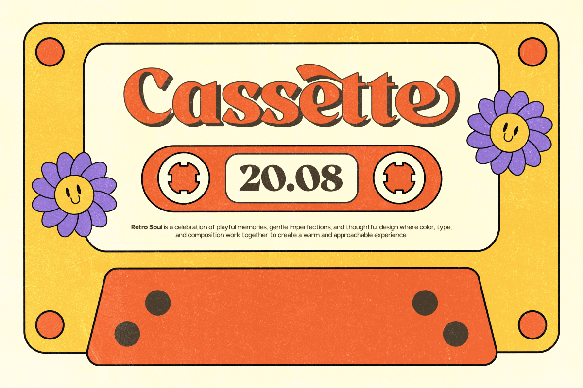 GC Milky Shine - 80's Serif Retro, a Serif Font by Glyphonic (Photo 6 of 15)
