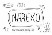 Narexo || Modern Playful Handwritten, a Handwritten Font by Idea Studio (Thumbnail 1 of 10)