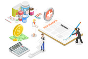 Insurance Set 01, a Person Illustration by AndriiStore (Thumbnail 11 of 11)