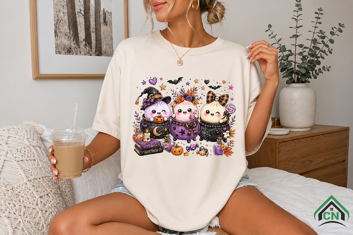 Cute Halloween Witch Candy PNG, a Seasonal Illustration by Craft Nest (Photo 4 of 4)