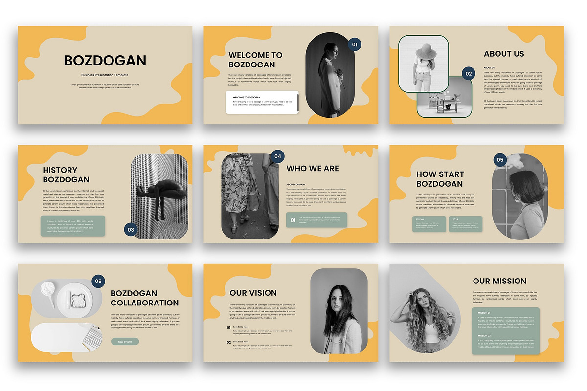 Bozdogan – Business PowerPoint, a Presentation Template by kreatifreya (Photo 3 of 5)