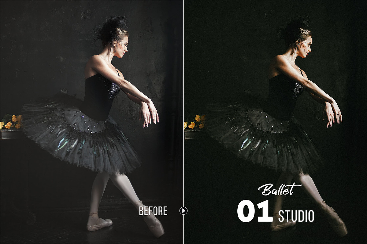 Ballet Artistic Presets, an Action Add-On by Presetrain Co. (Photo 2 of 11)
