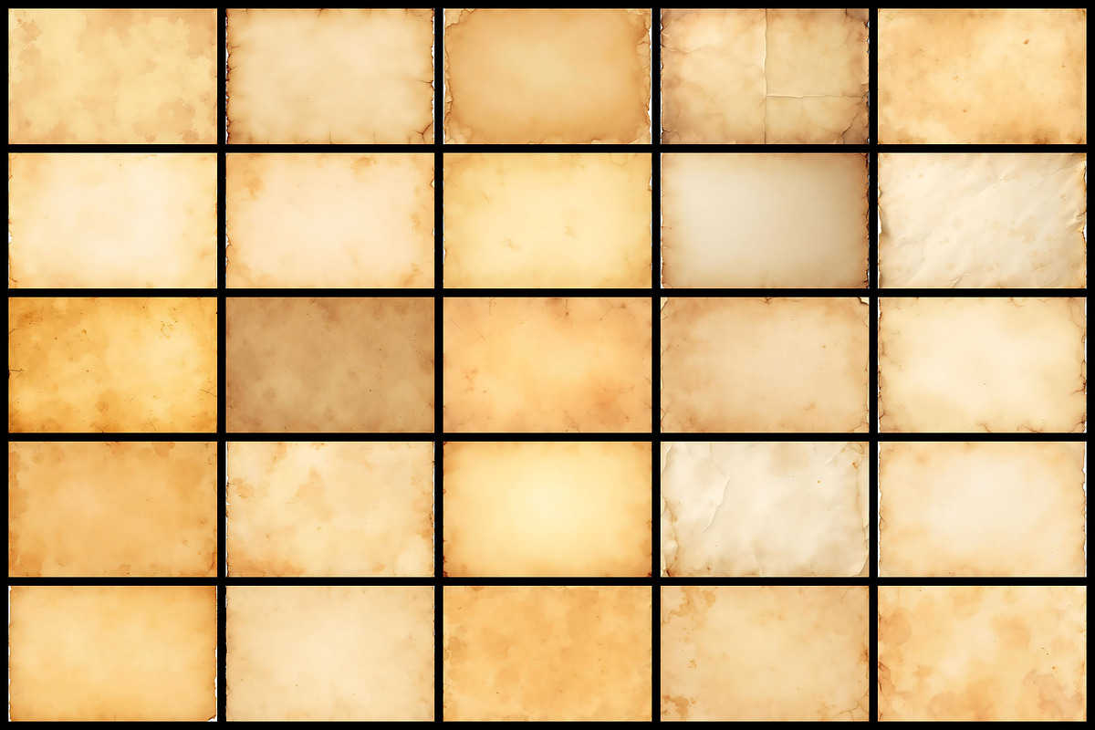 50+ Vintage Aged Paper Textures, a Texture Graphic by UnicDesign (Photo 2 of 4)