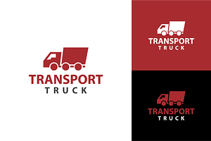 Transport Truck Logo, a Branding & Logo Template by zaqilogo