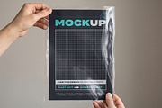 Papers inside Plastic Mockups, an Advertising Mockup by Luuqas Design (Thumbnail 3 of 4)