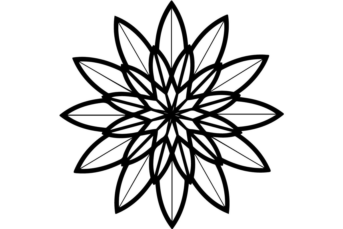 Decorative Mandala Flower, an Object Graphic by Designer_Momina (Photo 16 of 20)