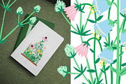 FLOWER GARDEN: plants, greenhouse, a Seasonal Illustration by Elliko shop (Thumbnail 8 of 16)