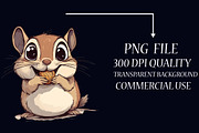 Funny Animals in Hole Clipart, an Illustration by Libby Wishes (Thumbnail 4 of 4)