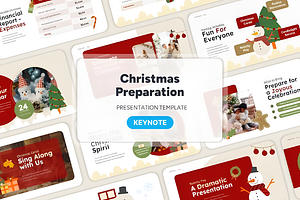 Christmas Preparation - Keynote, a Presentation Template by Ink Gallery