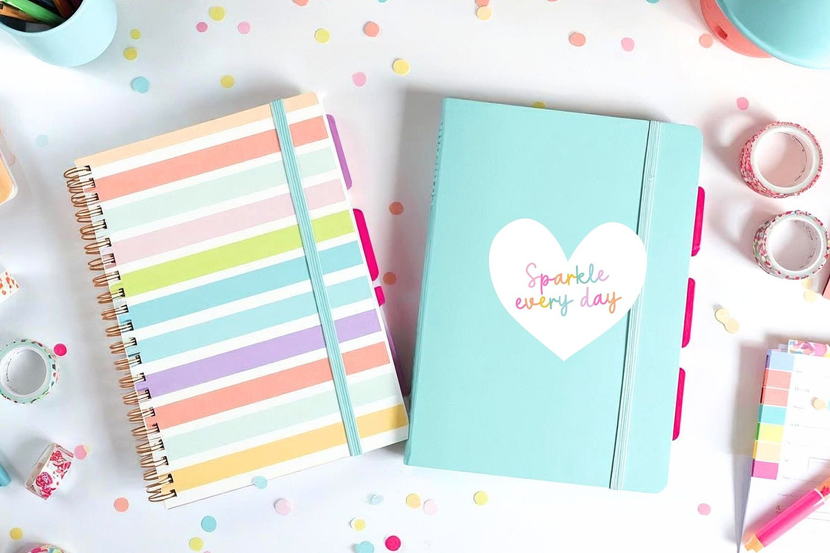 Chasing Rainbows Script Font, a Script Font by Sparkle & Speckle (Photo 2 of 7)