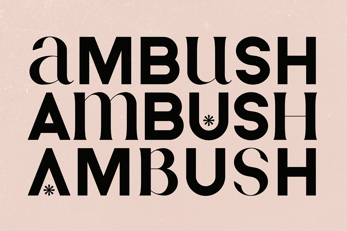 Neat Type elegant fusion font