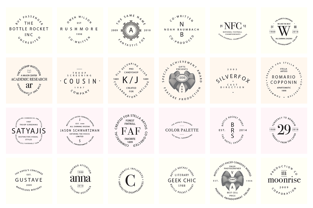 ELEGANT TYPEFACE LOGO CREATOR (60 s), a Branding & Logo Template by pawellpi (Photo 3 of 6)
