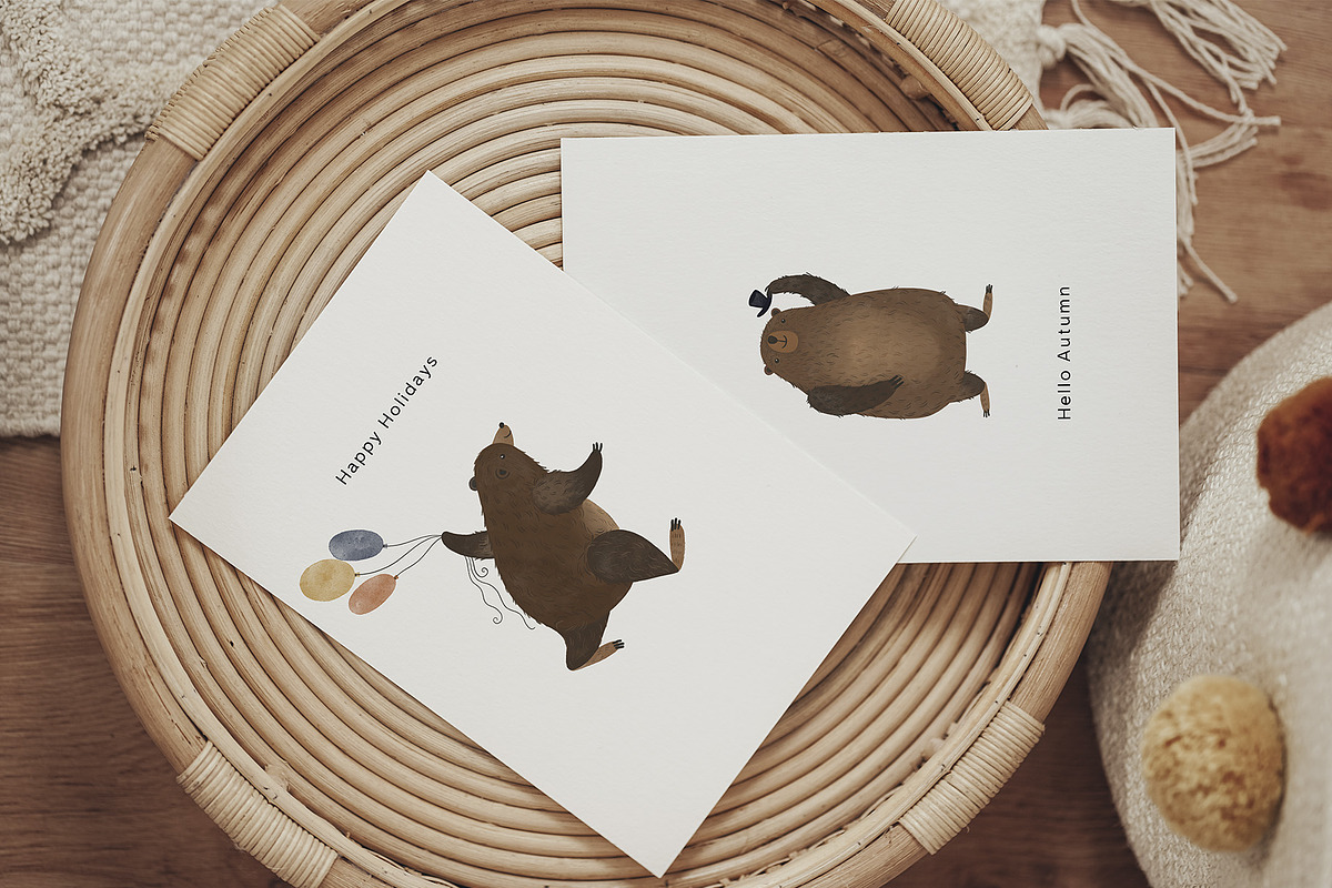 Forest animals. Alphabet & Patterns, an Animal Illustration by annartdreams (Photo 2 of 11)