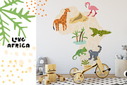 Kids Minimal Animals. Africa, an Object Graphic by Creativemaker (Thumbnail 10 of 11)