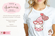 Groovy Valentine's Day SVG PNG, a Seasonal Illustration by Chonnieartwork (Thumbnail 6 of 6)