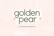 Golden Pear | Cute Sans Font, a Sans Serif Font by KA Designs (Thumbnail 1 of 10)
