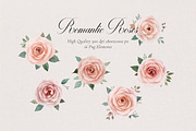 Romantic Roses (Png) Elements, a Background Graphic by by creative paper (Thumbnail 4 of 10)