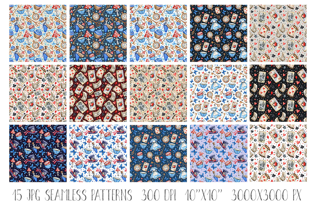 Wonderland collection | 37 elements, an Animal Illustration by Aquarellka (Photo 5 of 6)