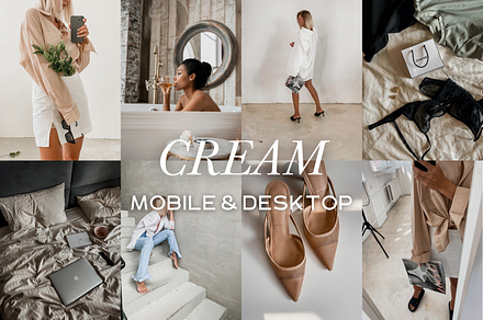 10 Cream Lightroom Presets