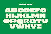 Myako - Bold Inktrap Font, a Sans Serif Font by limitype (Thumbnail 7 of 12)