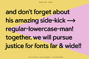 Rockhill Sans: A Diverse Sans Serif, a Sans Serif Font by Bnick (Thumbnail 6 of 23)