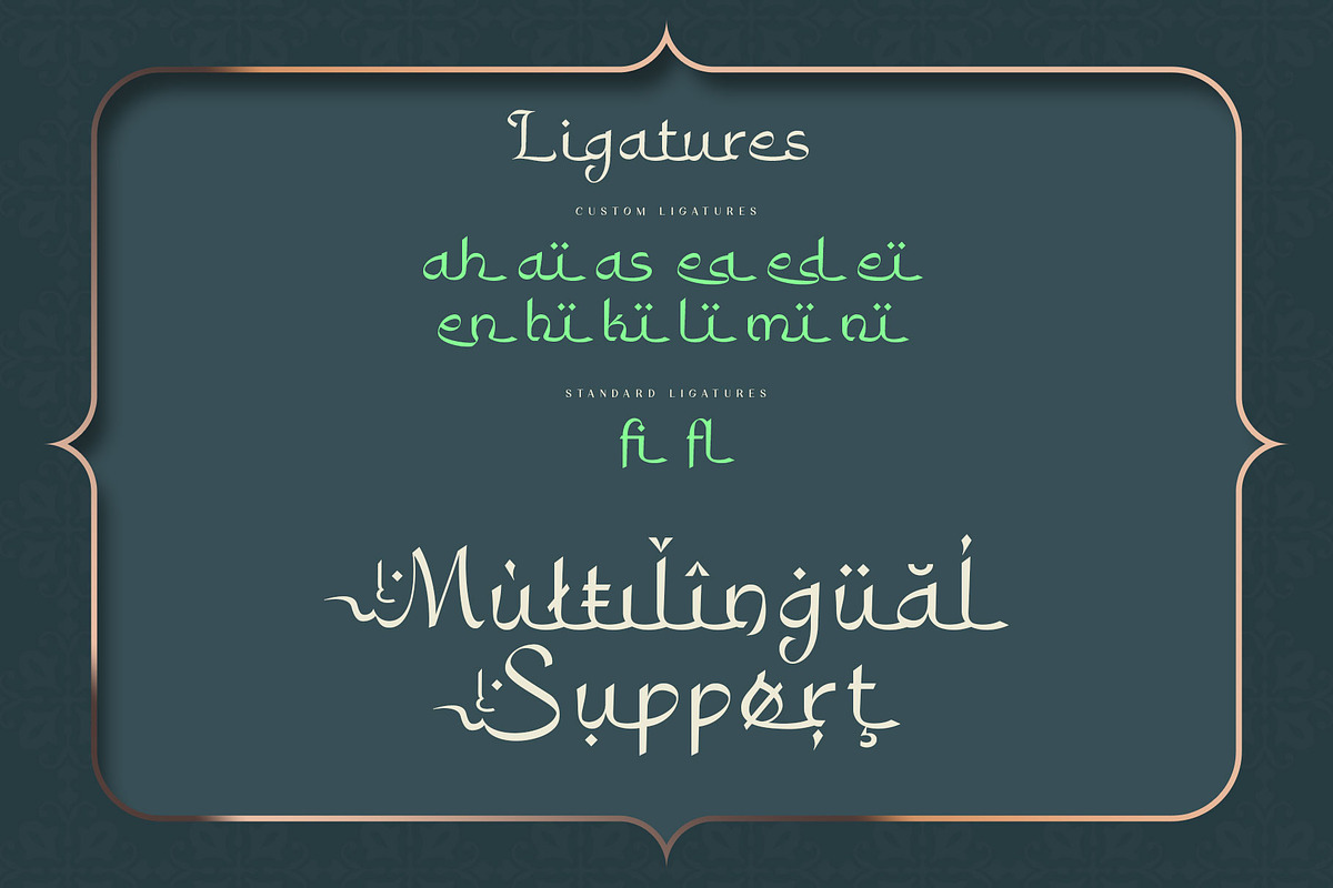 Bahlull Arabic Typeface, a Serif Font by alit design (Photo 10 of 17)
