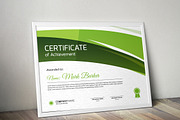 Certificate Word | PSD | AI, a Stationery Template by Curve Design (Thumbnail 1 of 4)