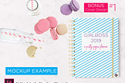 Weekly Calendar | InDesign Template, a Stationery Template by Planner Templates (Thumbnail 4 of 23)