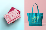 Ribbon bows cute elegant cartoon set, a Decorative Illustration by Neliakott ♥ (Thumbnail 6 of 11)